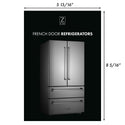 ZLINE Freestanding Refrigerator Trifold (TRI-RFM-V2)