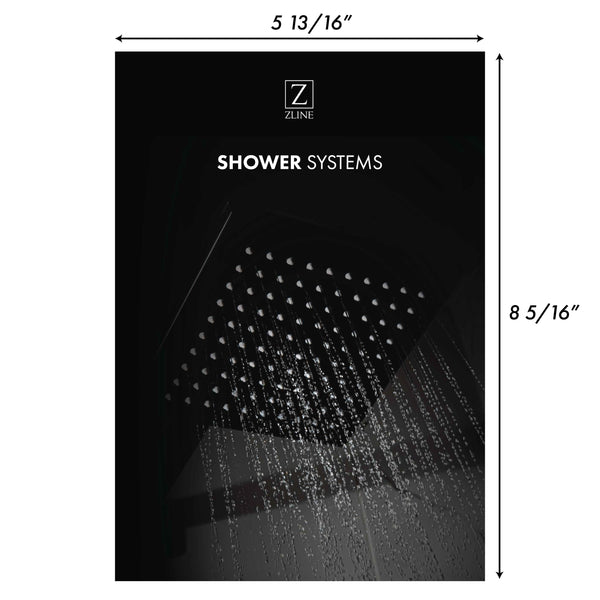 ZLINE Shower Systems Trifold (TRI-SSYS-V2)