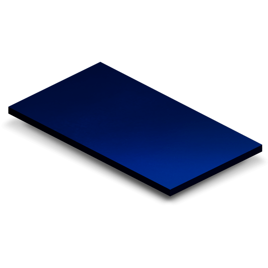 3 x 5 Blue Gloss Sample (CS-BG)