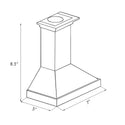 Mini Range Hood - Hand-Hammered (MH-H)