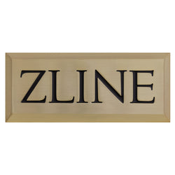 ZLINE Autograph Edition Badge Sample in Champagne Bronze