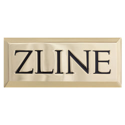 ZLINE Autograph Edition Badge Sample in Polished Gold