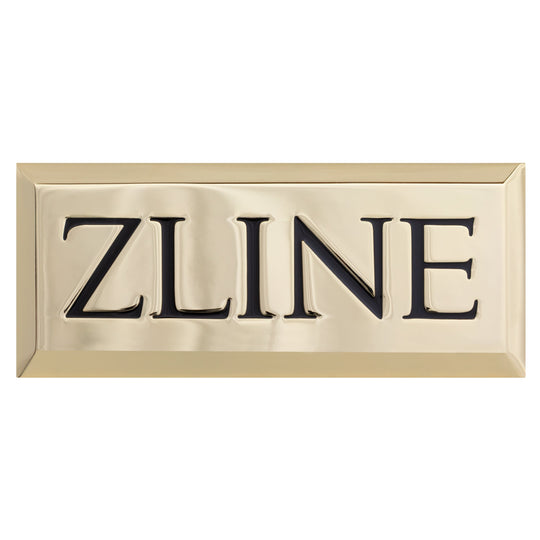 ZLINE Autograph Edition Badge Sample in Polished Gold (RAZ-BADGE-G)