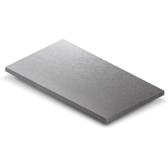 3 x 5 Satin Stainless Steel Finish Sample (CS-S)