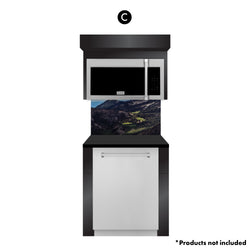 ZLINE Kitchen Vignette for 30" OTR and 24" Dishwasher (VN-C)