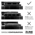 ZLINE High Grate Reversible Cast Iron Griddle (HG-GRZ-NS)