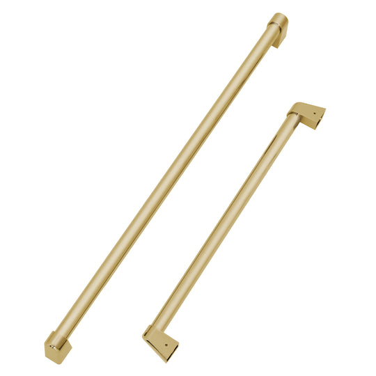 ZLINE Autograph Edition 30 in. Built-in Refrigerator Handles (Set of 2) in Champagne Bronze (RBIVHZ-CB-30)