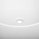 ZLINE 16 in. Siena Round Vessel Bath Sink in White Matte (SK-QVR-WM-16)