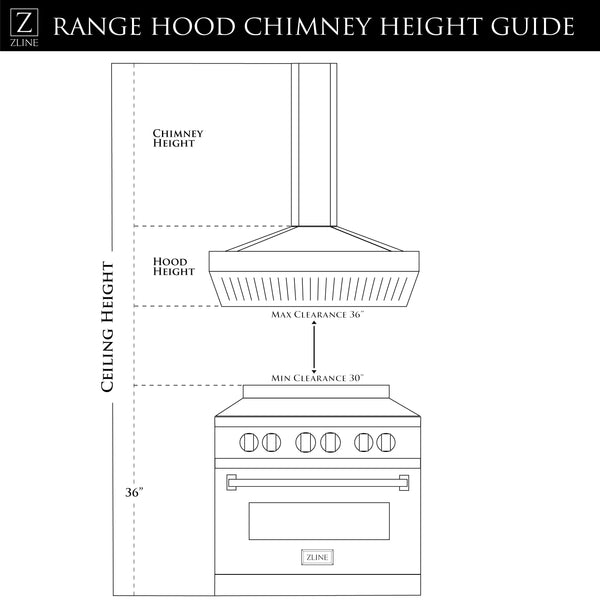 ZLINE Wall Mount Range Hood in Stainless Steel (KN6)