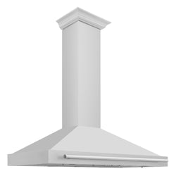 ZLINE 48 in. Convertible Stainless Steel Range Hood with Stainless Steel Handle (KB4STX-48)