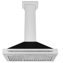 ZLINE 48 in. Convertible Stainless Steel Range Hood with Stainless Steel Handle (KB4STX-48)