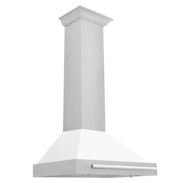 ZLINE 30 in. Convertible Stainless Steel Range Hood with Stainless Steel Handle (KB4STX-30)