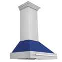 ZLINE 36 in. Stainless Steel Range Hood with Stainless Steel Handle (8654STX-36)