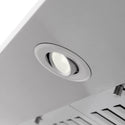 ZLINE Wall Mount Range Hood in Stainless Steel with Built-in ZLINE CrownSound Bluetooth Speakers (KF1CRN-BT)