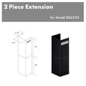 ZLINE 2-36" Chimney Extensions for 10 ft. to 12 ft. Ceilings (2PCEXT-BS655N) - Rustic Kitchen & Bath - Range Hood Accessories - ZLINE Kitchen and Bath