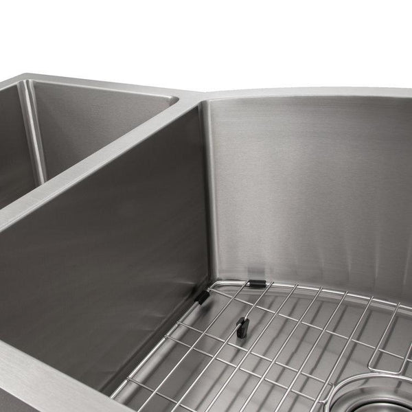 ZLINE 33" Gateway Series Undermount Double Bowl Sink (SC30D-33) - Rustic Kitchen & Bath - Sinks - ZLINE Kitchen and Bath