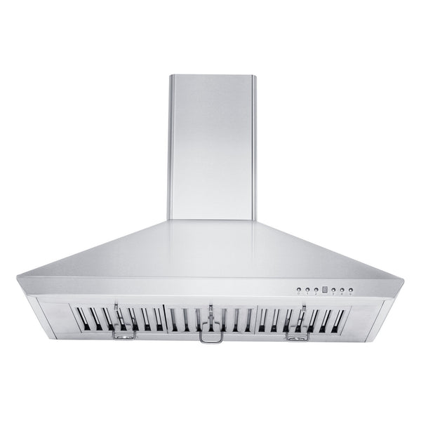 ZLINE Kitchen and Bath, ZLINE 36" Wall Mount Range Hood In Stainless Steel (KF-36), KF-36,