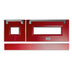 ZLINE 48" Range Door in DuraSnow® Stainless Steel with Color Options - Rustic Kitchen & Bath - ZLINE Kitchen and Bath