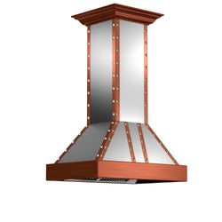 ZLINE Designer Series Copper Island Range Hood (655i-SCCCS)