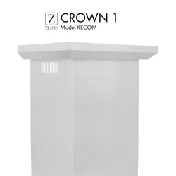 ZLINE Crown Molding #1 For Wall Range Hood (CM1-KECOM) - Rustic Kitchen & Bath - Range Hood Accessories - ZLINE Kitchen and Bath