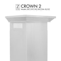 ZLINE Crown Molding #2 For Wall Range Hood (CM2-587/597/KE/KECOM-30/KZ) - Rustic Kitchen & Bath - Range Hood Accessories - ZLINE Kitchen and Bath