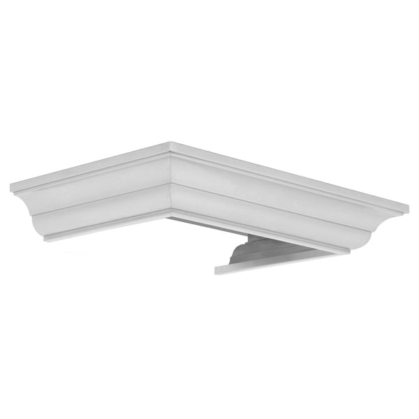 ZLINE Crown Molding 6 For 455/476/477/667/697 Wall Range Hood Stainless Steel (CM6-455/476/477/667/697) - Rustic Kitchen & Bath - Range Hood Accessories - ZLINE Kitchen and Bath