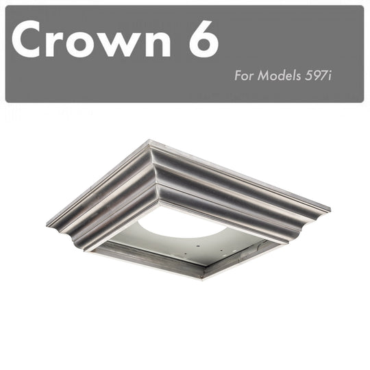 ZLINE Crown Molding #6 For Island Range Hood (CM6-597i)