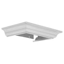 ZLINE Crown Molding #6 For Wall Range Hood (CM6-KF1/KF2) - Rustic Kitchen & Bath - Crown Molding - ZLINE Kitchen and Bath