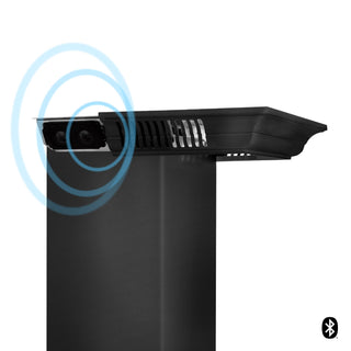 ZLINE Crown Molding in Black Stainless Steel with Built-in Bluetooth Speakers (CM6-BT-BSKBN) - Rustic Kitchen & Bath - Range Hood Accessories - Rustic Kitchen & Bath