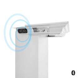 ZLINE Crown Molding in Stainless Steel with Built-in Bluetooth Speakers (CM6-BT-KN/KN4) - Rustic Kitchen & Bath - Range Hood Accessories - Rustic Kitchen & Bath