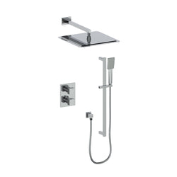ZLINE Crystal Bay Thermostatic Shower System with color options (CBY-SHS-T2) - Rustic Kitchen & Bath - Rustic Kitchen & Bath