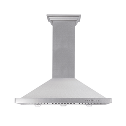 ZLINE Kitchen and Bath, ZLINE Designer Series DuraSnow Stainless Steel Wall Mount Range Hood (8KBS), 8KBS-30,