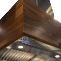 ZLINE 36 in. Remote Blower Ducted Designer Series Wooden Wall Mount Range Hood in Butcher Block (681W-RS-36-400)