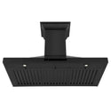ZLINE Ducted Vent Wall Mount Range Hood in Black Stainless Steel with Built-in CrownSoundª Bluetooth Speakers (BSKBNCRN-BT) - Rustic Kitchen & Bath - Range Hood Accessories - ZLINE Kitchen and Bath