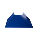 ZLINE Kitchen and Bath, ZLINE DuraSnow Stainless Steel Range Hood with Blue Gloss Shell (8654BG), 8654BG-30,