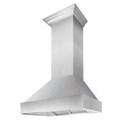 ZLINE Kitchen and Bath, ZLINE DuraSnow Stainless Steel Range Hood With DuraSnow Stainless Steel Shell (8654SN), 8654SN-30,