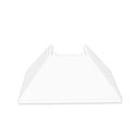 ZLINE Kitchen and Bath, ZLINE DuraSnow Stainless Steel Range Hood With White Matte Shell (8654WM), 8654WM-30,