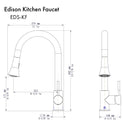 ZLINE Edison Kitchen Faucet (EDS-KF) - Rustic Kitchen & Bath - Faucet - ZLINE Kitchen and Bath
