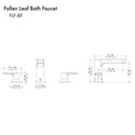 ZLINE Fallen Leaf Bath Faucet (FLF-BF) - Rustic Kitchen & Bath - Faucets - ZLINE Kitchen and Bath