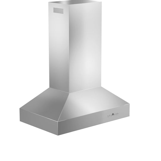 ZLINE Ducted Island Mount Range Hood in Stainless Steel (697i)