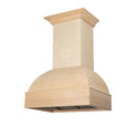 ZLINE Kitchen and Bath, ZLINE Unfinished Wooden Wall Mount Range Hood - Includes Motor (369UF), 369UF-30,