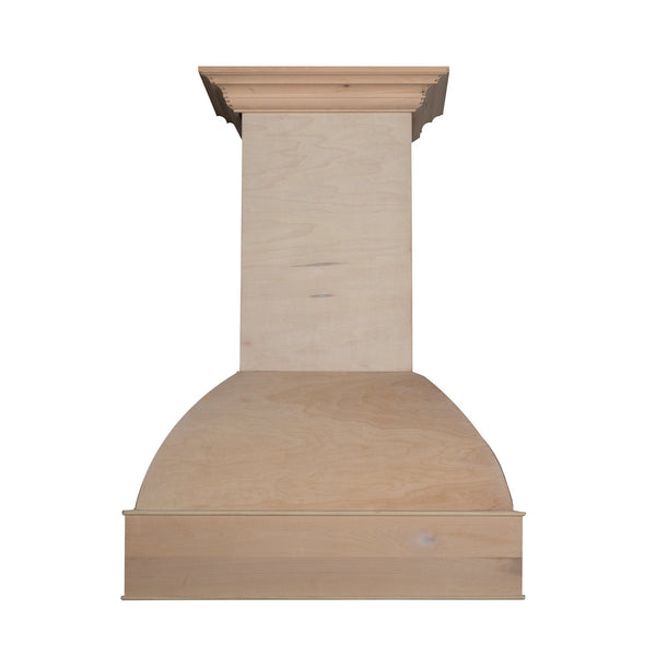 ZLINE Kitchen and Bath, ZLINE Unfinished Wooden Wall Mount Range Hood - Includes Motor (369UF), 369UF-30,