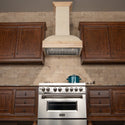 ZLINE Kitchen and Bath, ZLINE Unfinished Wooden Wall Mount Range Hood - Includes Motor (369UF), 369UF-30,