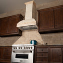ZLINE Kitchen and Bath, ZLINE Unfinished Wooden Wall Mount Range Hood - Includes Remote Blower (369UF), 369UF-RD-30,