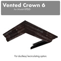 ZLINE Vented Crown Molding Profile 6 for Wall Mount Range Hood (CM6V-KPDD) - Rustic Kitchen & Bath - Range Hood Accessories - ZLINE Kitchen and Bath