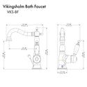 ZLINE Vikingsholm Bath Faucet (VKS-BF) - Rustic Kitchen & Bath - Faucets - ZLINE Kitchen and Bath