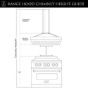 ZLINE Kitchen and Bath, ZLINE Wall Mount Range Hood In Stainless Steel & Glass (KN), KN-30,