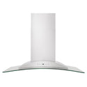 ZLINE Kitchen and Bath, ZLINE Wall Mount Range Hood In Stainless Steel & Glass (KN), KN-30,