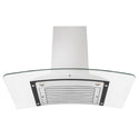 ZLINE Kitchen and Bath, ZLINE Wall Mount Range Hood In Stainless Steel & Glass (KN), KN-30,