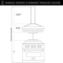 ZLINE Kitchen and Bath, ZLINE Wall Mount Range Hood In Stainless Steel & Glass (KN4), KN4-30,